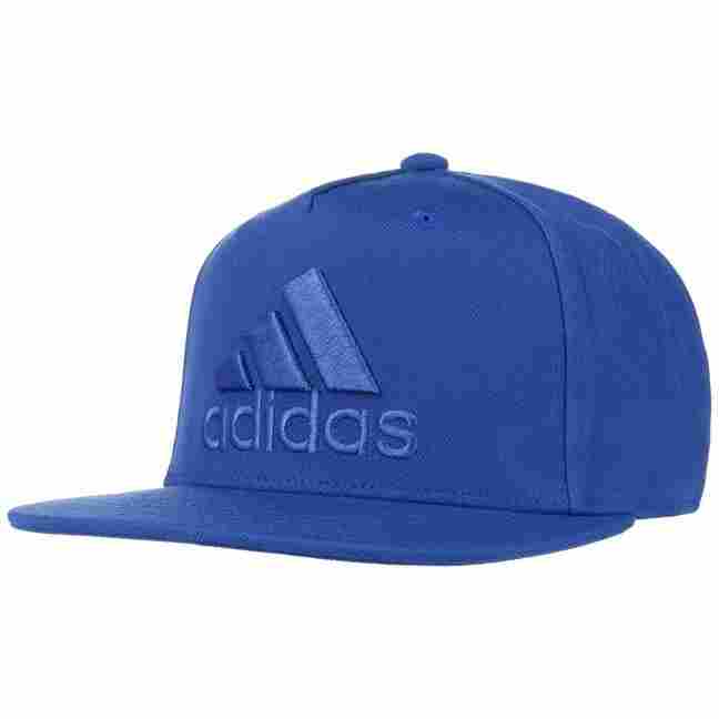 Logo Flat Brim Snapback Cap by adidas 21.95