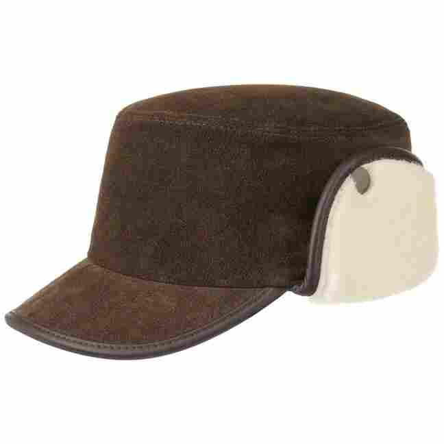 leather army hat