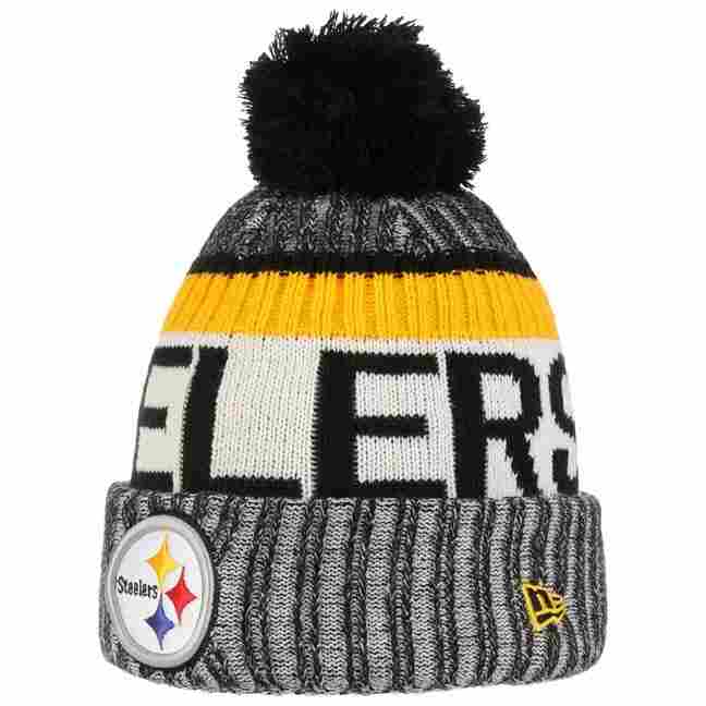 Steelers New Era 2022 Salute to Service Sport Knit Black - The