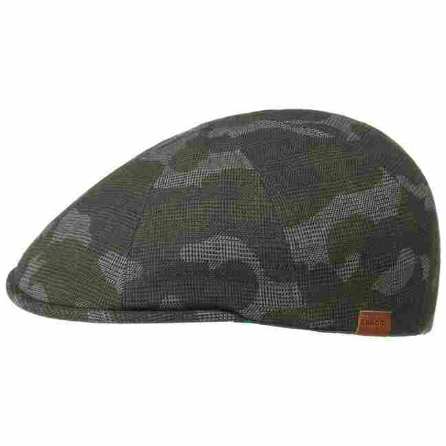 camouflage flat cap