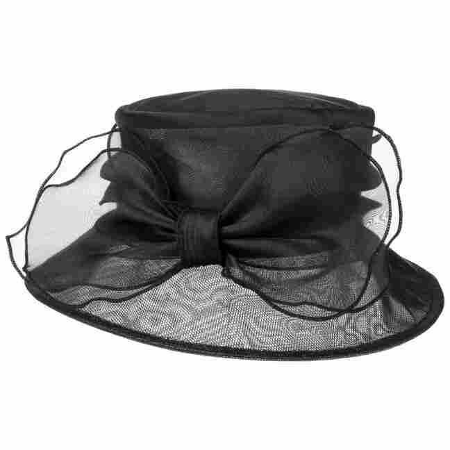 black occasion hat