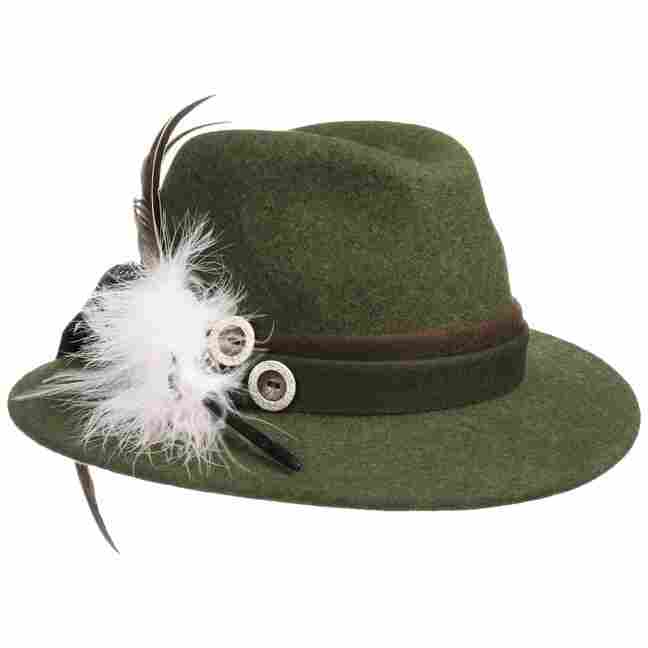 Marietta Tyrolean Hat by Lodenhut Manufaktur - £97.95